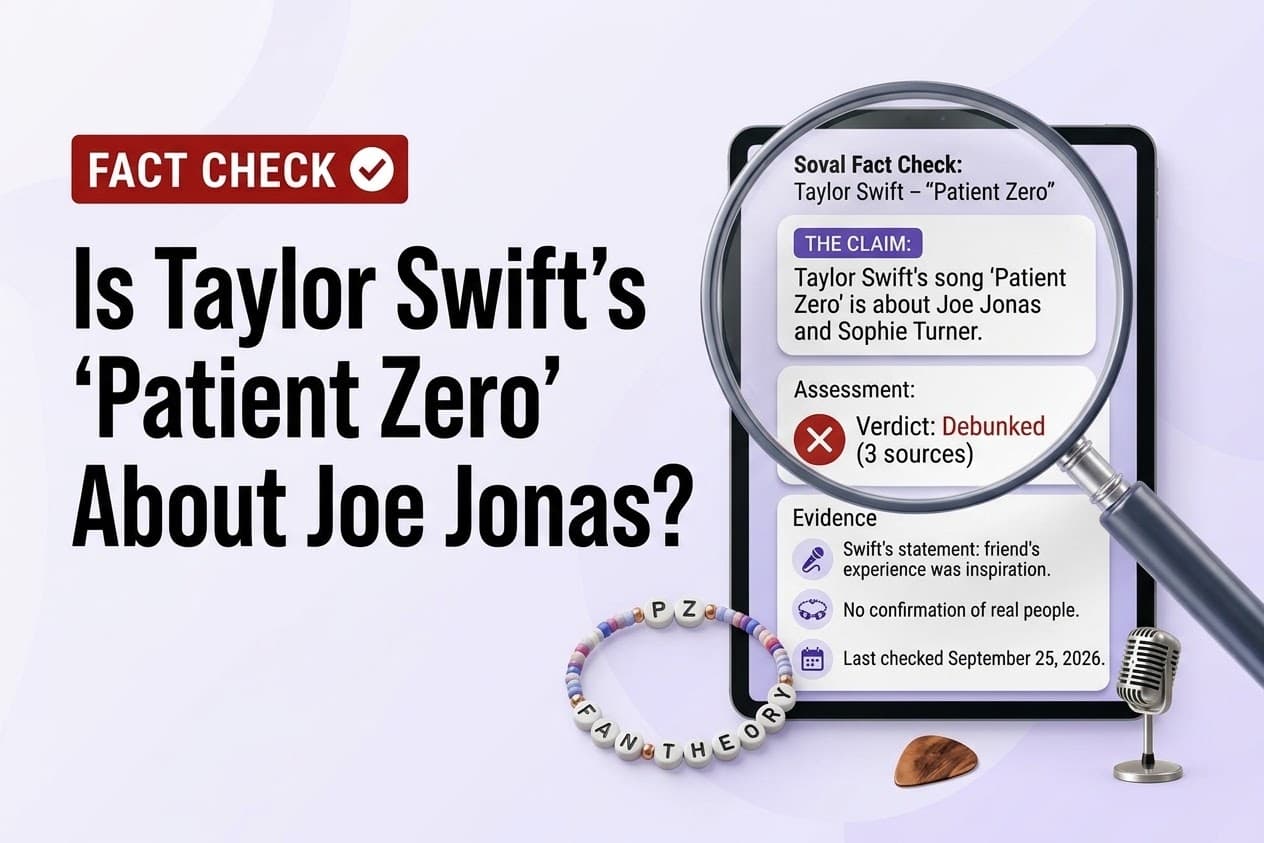La vérification : La chanson « Patient Zero » de Taylor Swift parle-t-elle vraiment de Joe Jonas ? Ce que les preuves disent