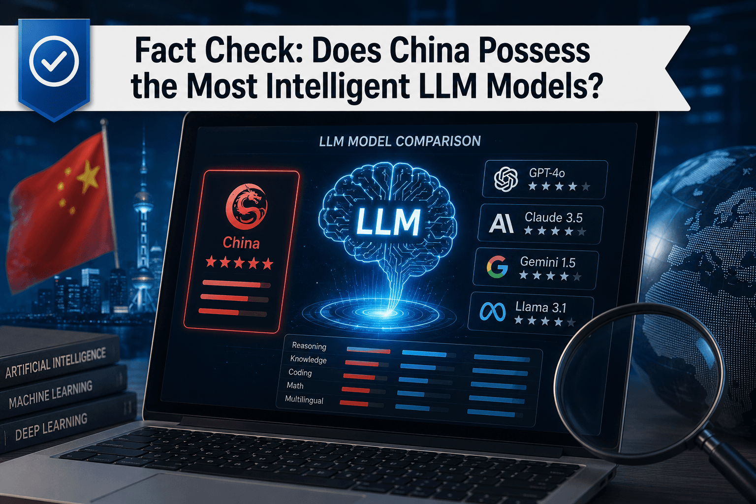 Vérification : La Chine possède-t-elle les modèles LLM les plus intelligents ?